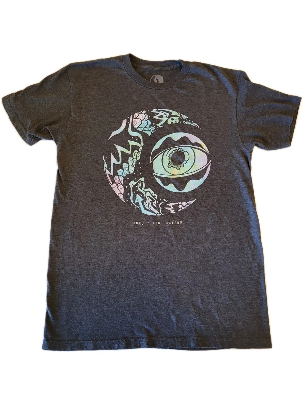 2019 Buku Music and Art Festival Adult Sz Medium New Orleans Concert T-Shirt
